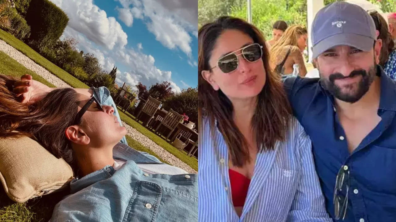 Kareena Kapoor Khan, Saif Ali Khan wrap up their vacay with laidback, sunkissed PICS, netizens react - See inside | Hindi Movie News Filmymeet