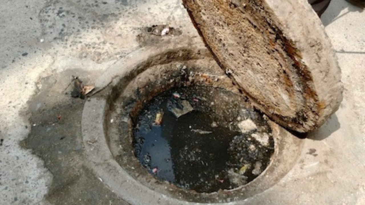 Noida residents demand action on overflowing sewers and broken drain covers