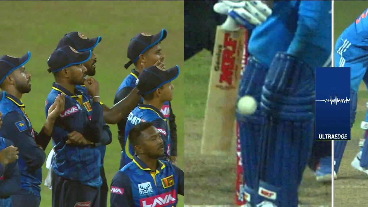 Watch: SL players stunned, Mendis threw helmet as DRS saved Kohli