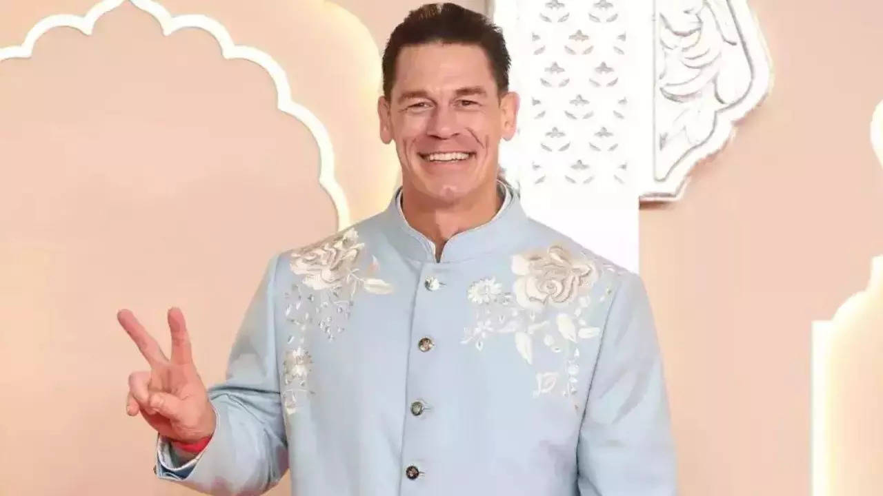 Cena raves about Indian street food at Ambani wedding