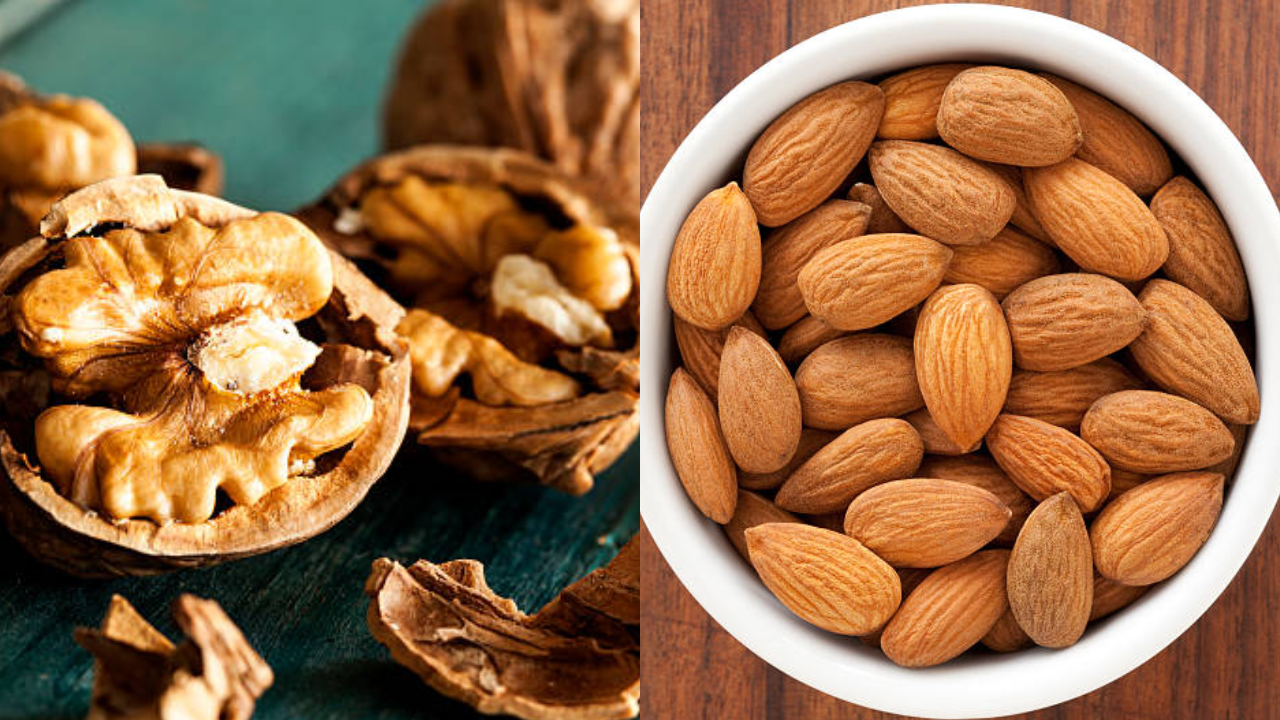 Walnuts vs almonds: Which is healthier?