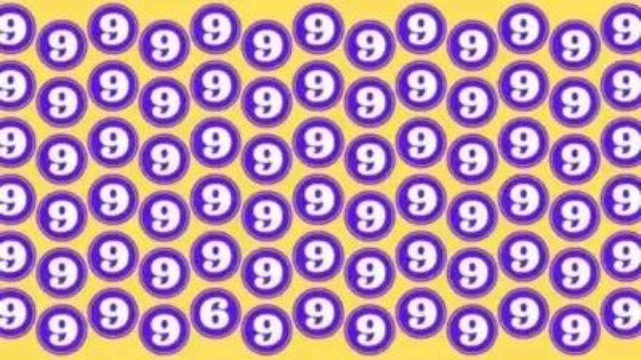 Test your brain: Only people with a young mind can spot the number ‘6’