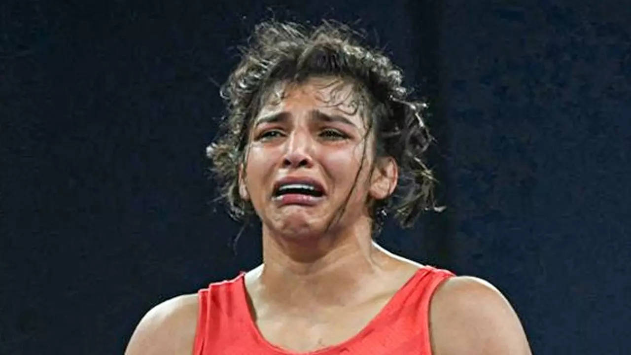 Injured Nisha loses wrestling quarter-final bout at Paris Olympics