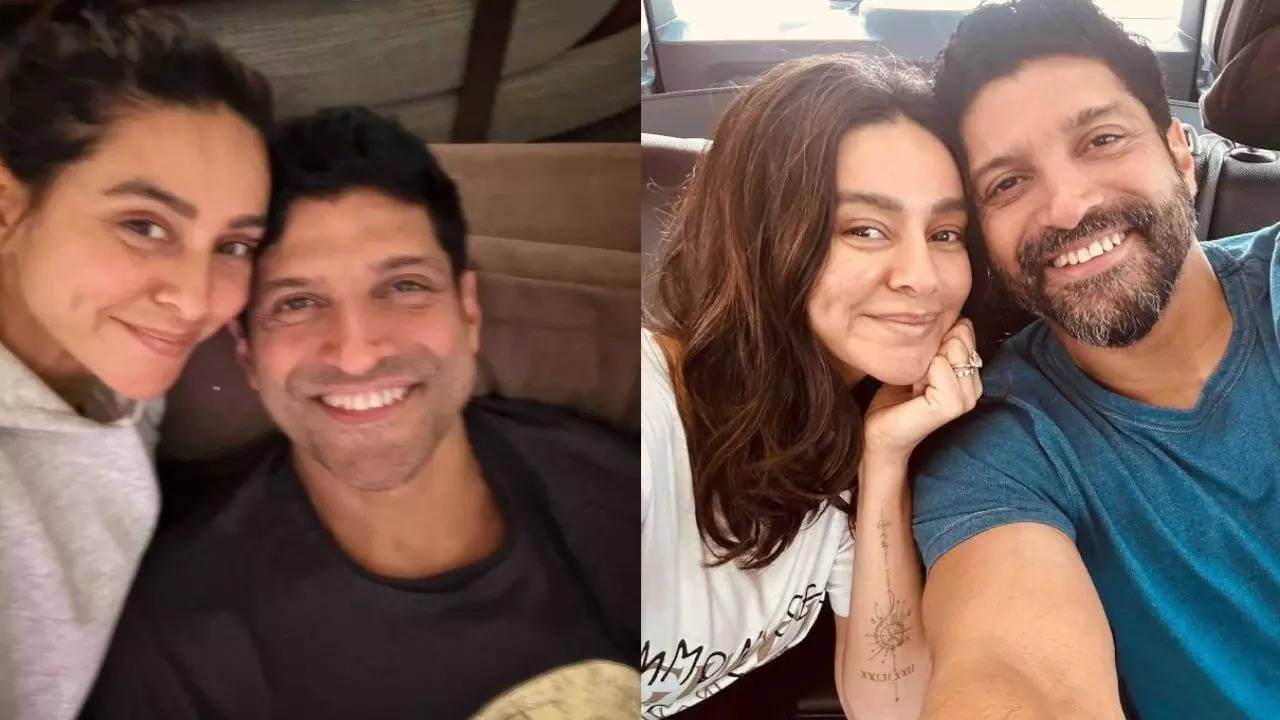 Farhan Akhtar gets romantic; calls wife Shibani Akhtar his 'reason to smile' | Hindi Movie News Filmymeet