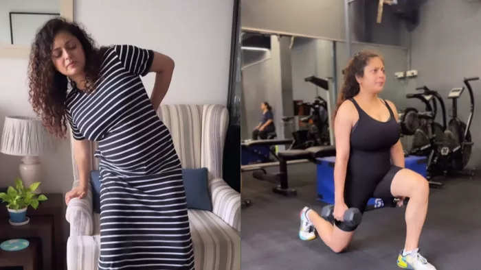 Mommy-to-be Drashti Dhami shares intense pregnancy workout routine; Mouni Roy, Rubina Dilaik and others react