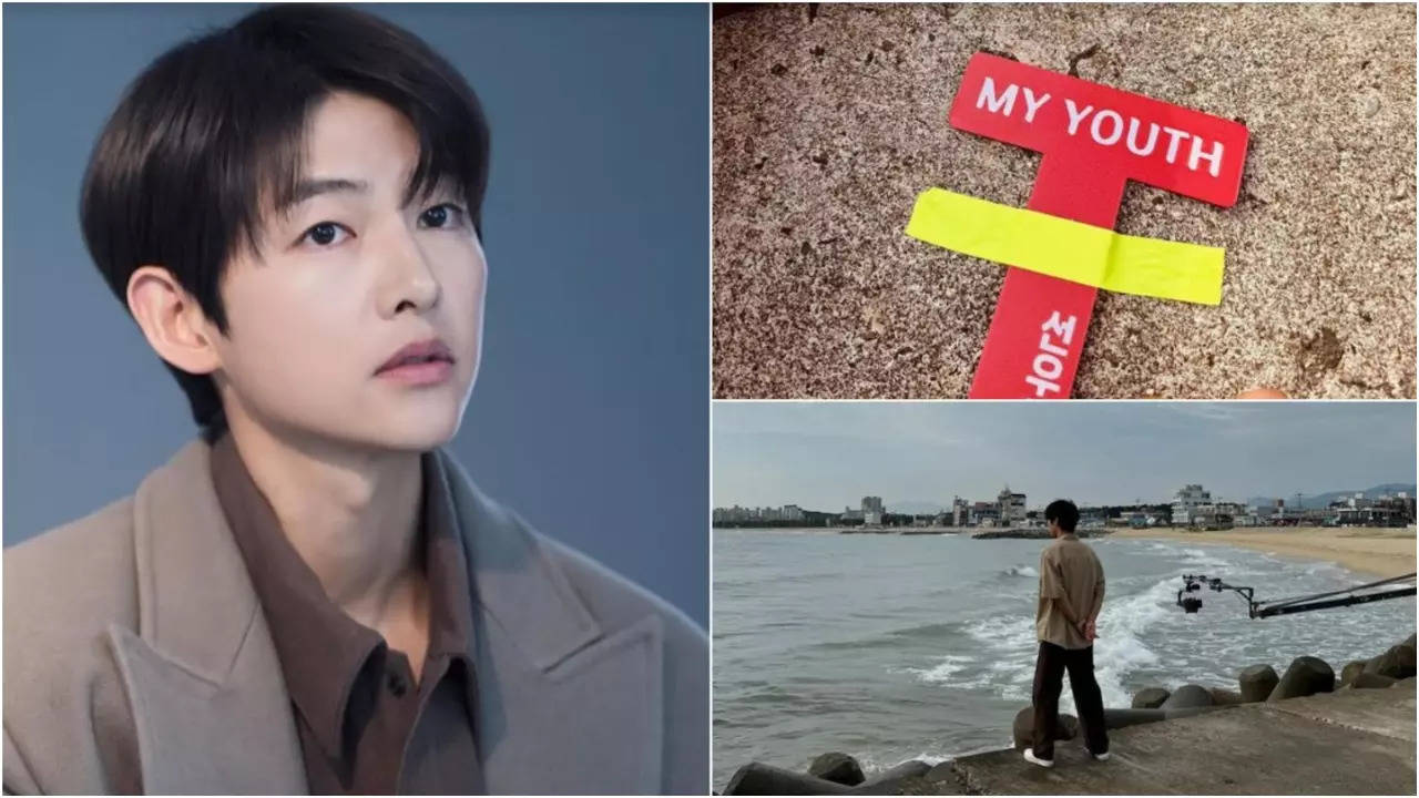 Song Joong Ki shares behind-the-scenes photos from upcoming drama ‘My Youth’ | Filmymeet