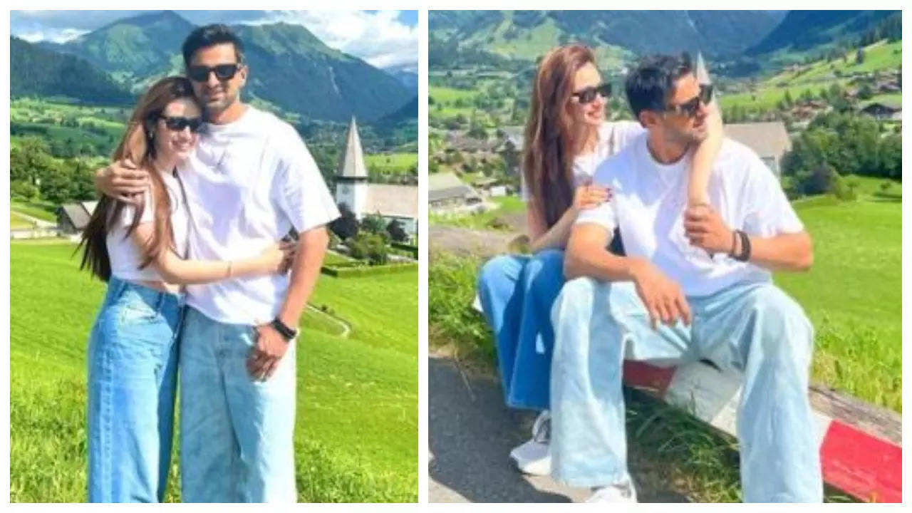 Shoaib-Sana share romantic pics from Switzerland vacay