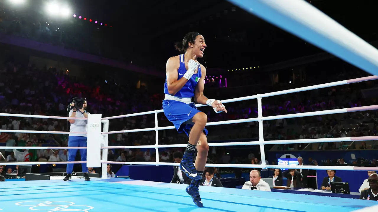 Imane Khelif in gold medal match amid gender row