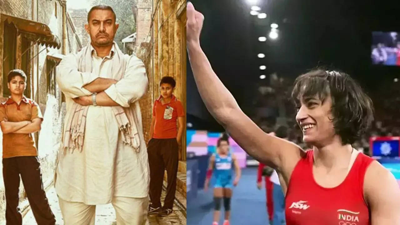 After Vinesh Phogat's big Olympic triumph; fans urge Aamir Khan to make ‘Dangal 2’ | Hindi Movie News Filmymeet