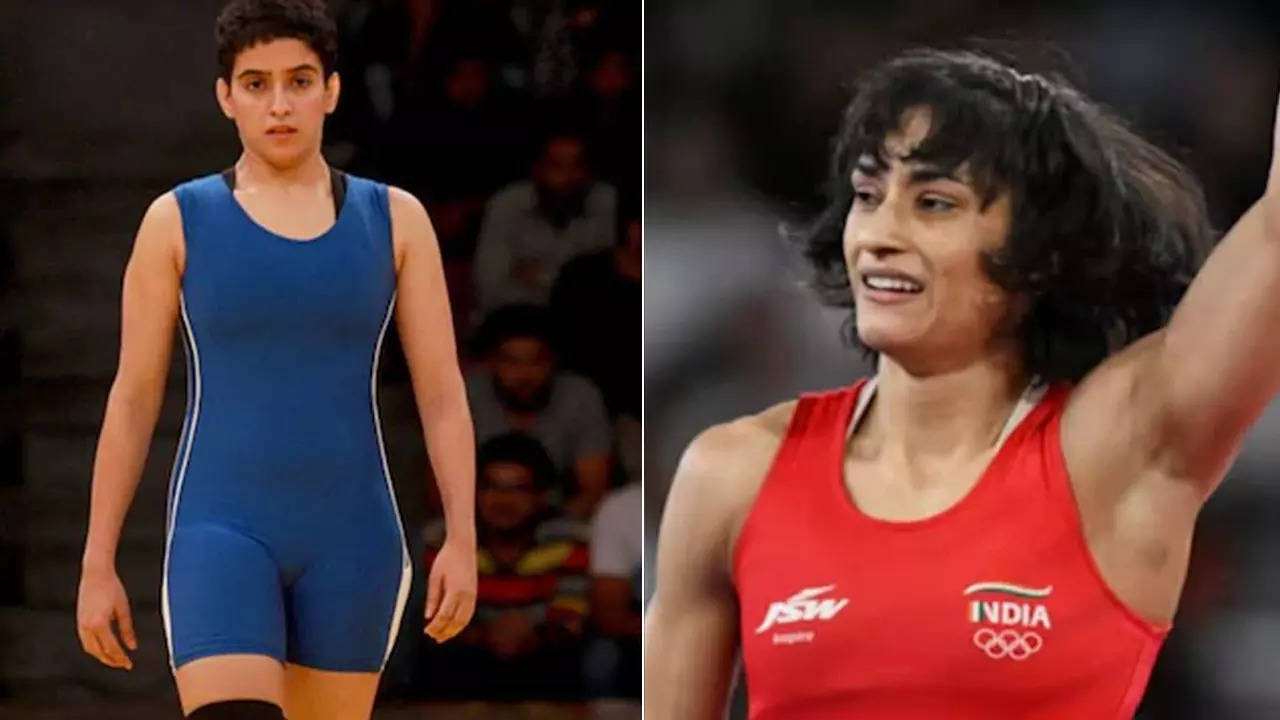 Dangal actor Sanya Malhotra refers to Vinesh Phogat as a 'champion' in a heartfelt post: 'There's no one like you' | Hindi Movie News Filmymeet