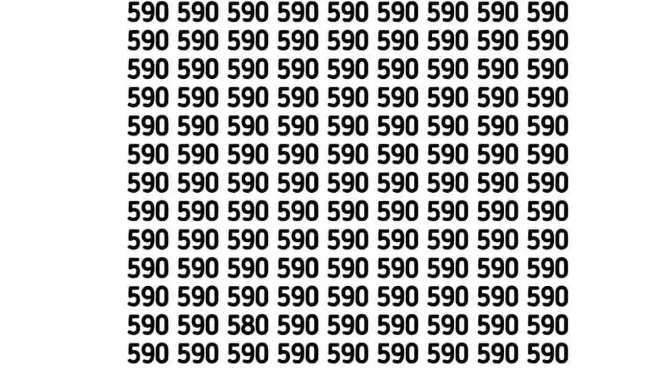 Can you spot 580 in this image in under 10 seconds?