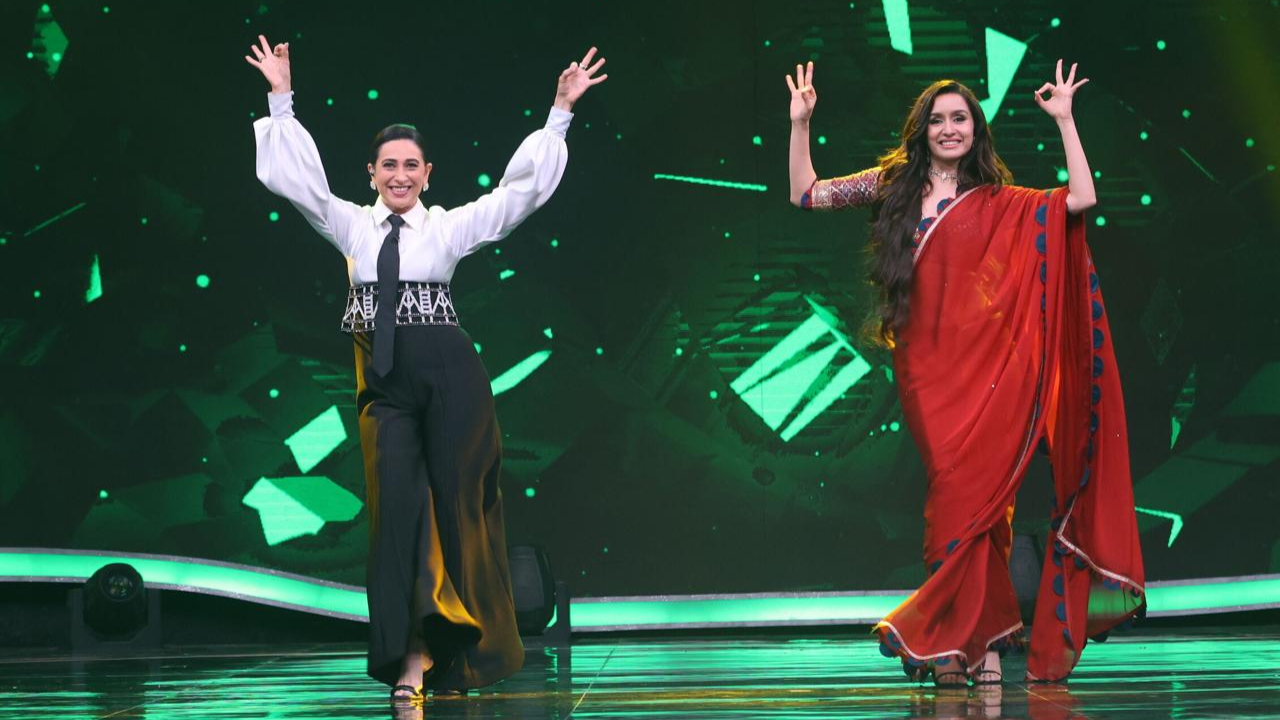 India’s Best Dancer – Season 4: Karisma Kapoor talks about Shraddha Kapoor’s childhood, says 'She had a spark since childhood, she has such pretty eyes'