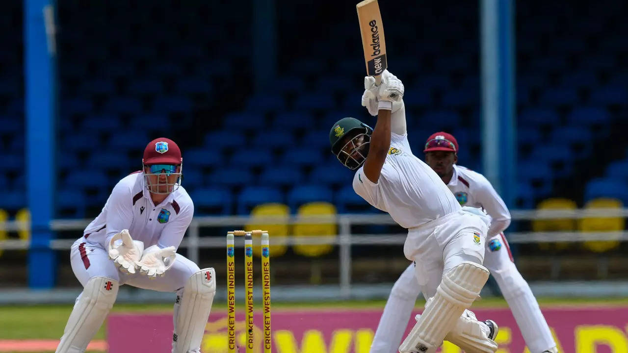 1st Test: Bavuma top scores as South Africa reach 344/8