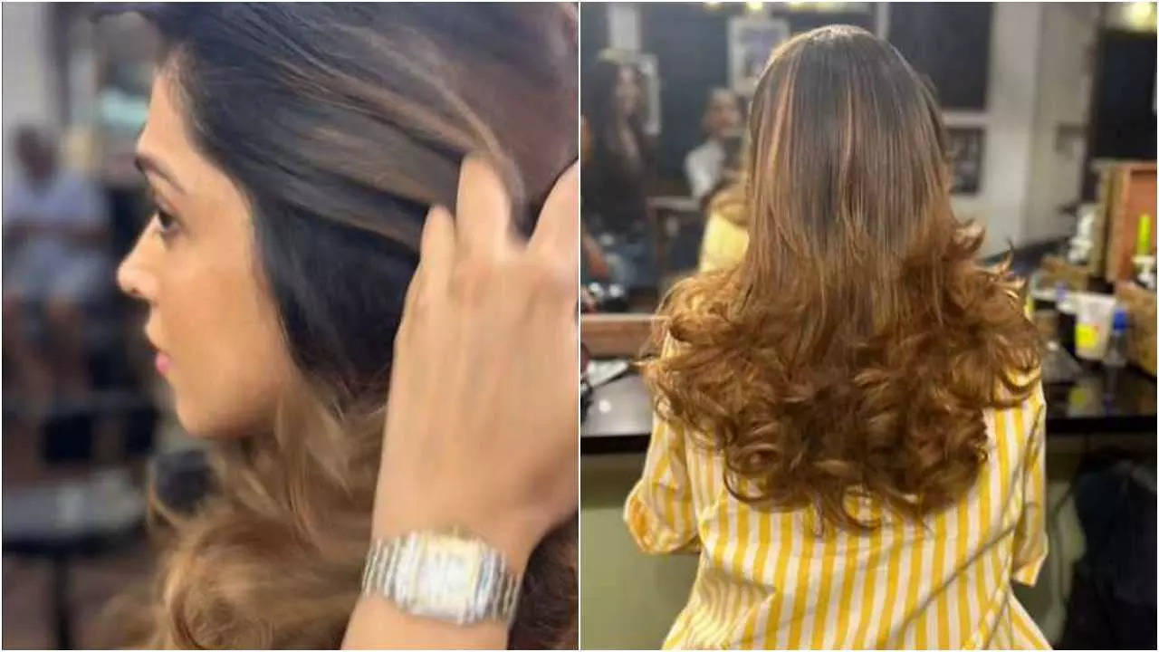 Mom-to-be Deepika Padukone shows off chic new haircut with golden highlights | Hindi Movie News