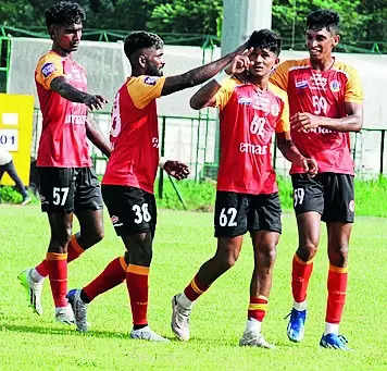 East Bengal ease past Eastern Railway