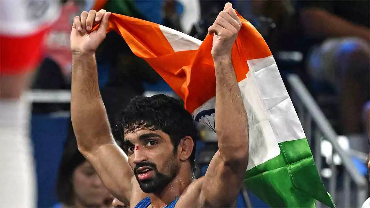 Aman Sehrawat: From darkness to blaze of bronze at Paris Olympics