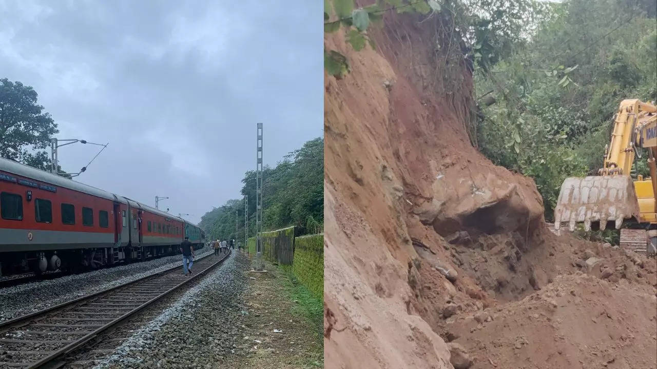 Landslide impacts five train services on Bengaluru-Mangaluru section in Karnataka