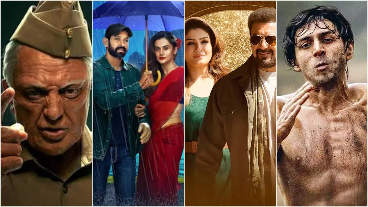 Exciting OTT Releases This Week: Indian 2, Phir Aayi Hasseen Dillruba, Ghudchadi | Filmymeet