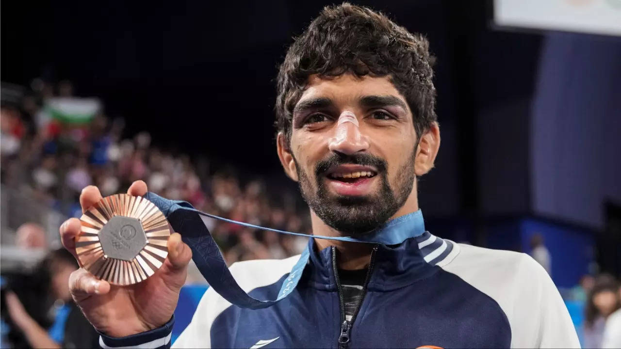 How Aman Sehrawat shed 4.6kg overnight to win bronze