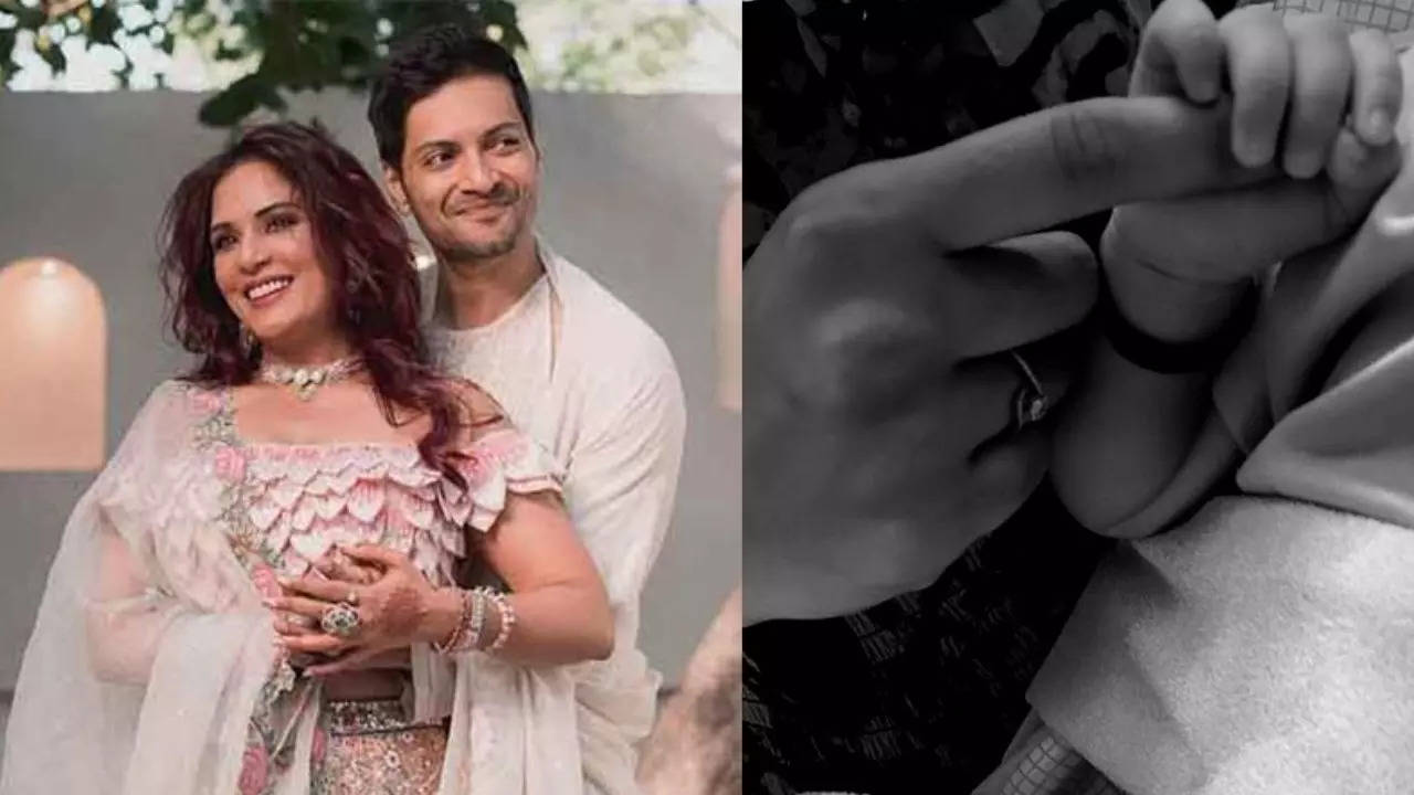 Here’s a peek at Richa Chadha-Ali Fazal’s newborn