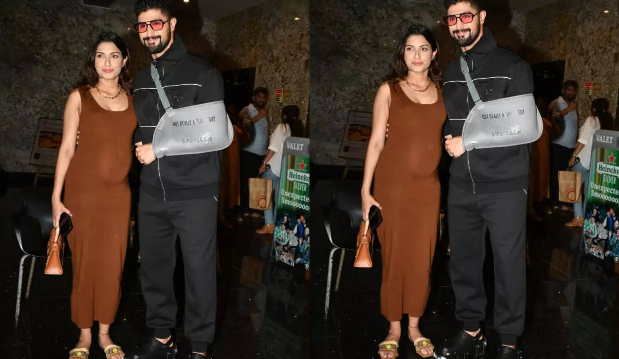 To-be-parents Tanuj Virwani and wife Tanya Jacob grab attention at MTV Splitsvilla success party | Hindi Movie News Filmymeet