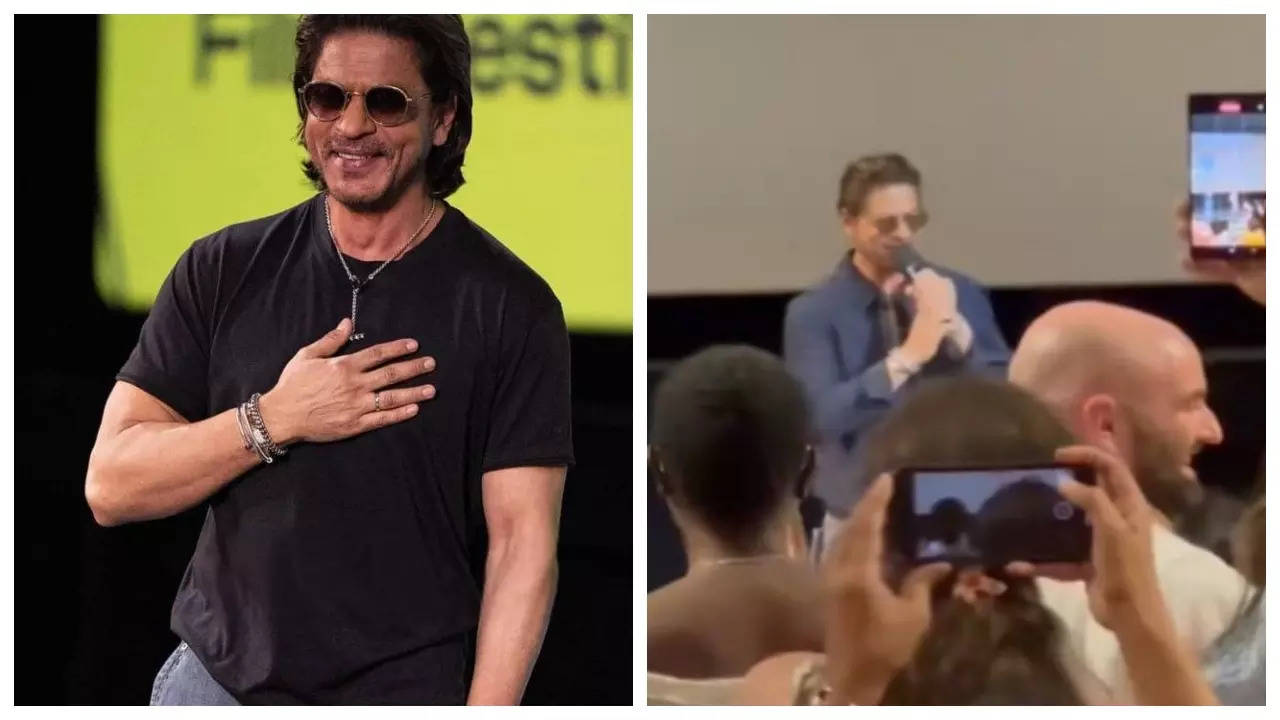 SRK sings 'Kuch Kuch Hota Hai' at Locarno Film Fest