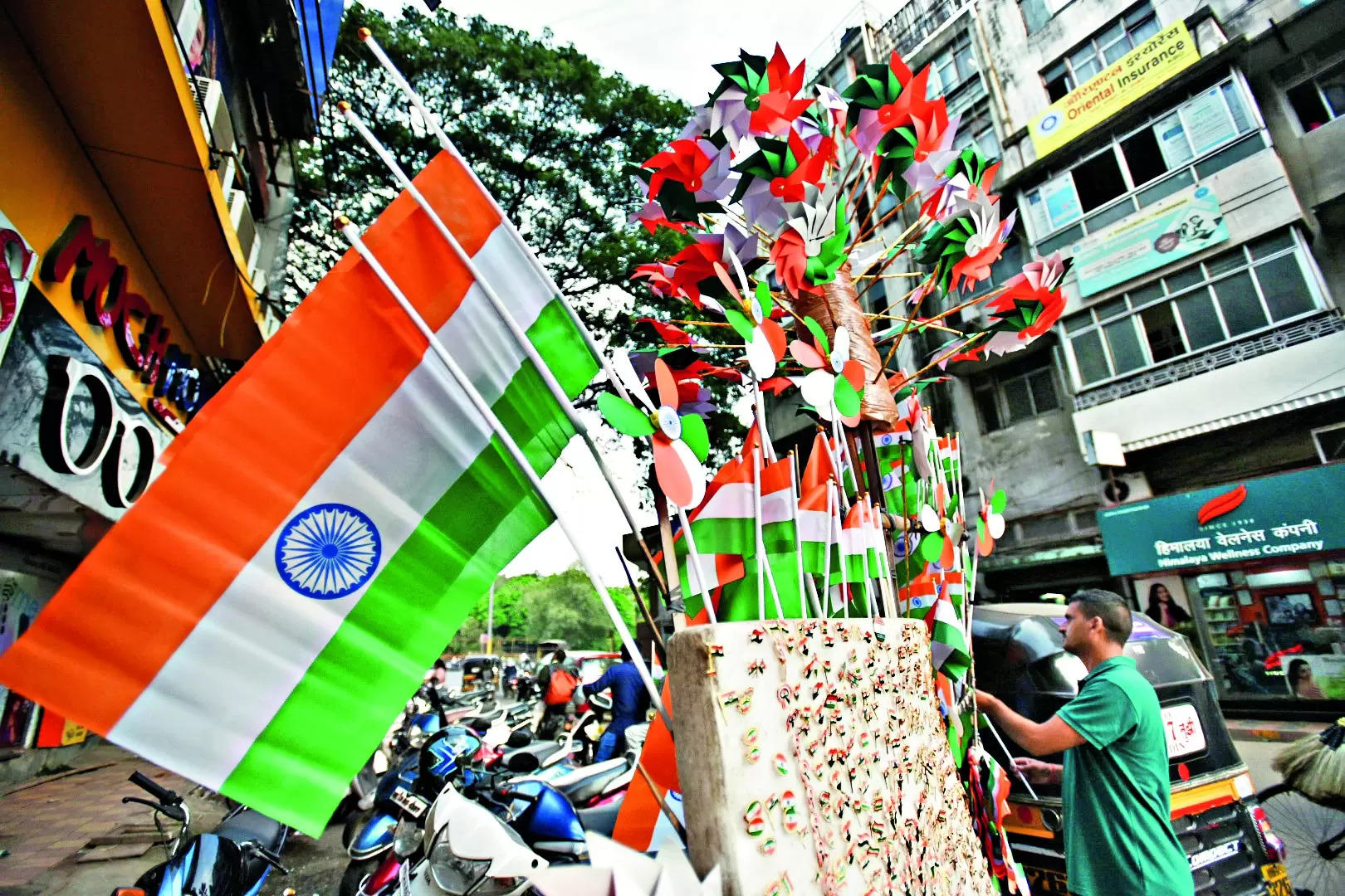 Flag hoisting & clean-up drives mark celebrations