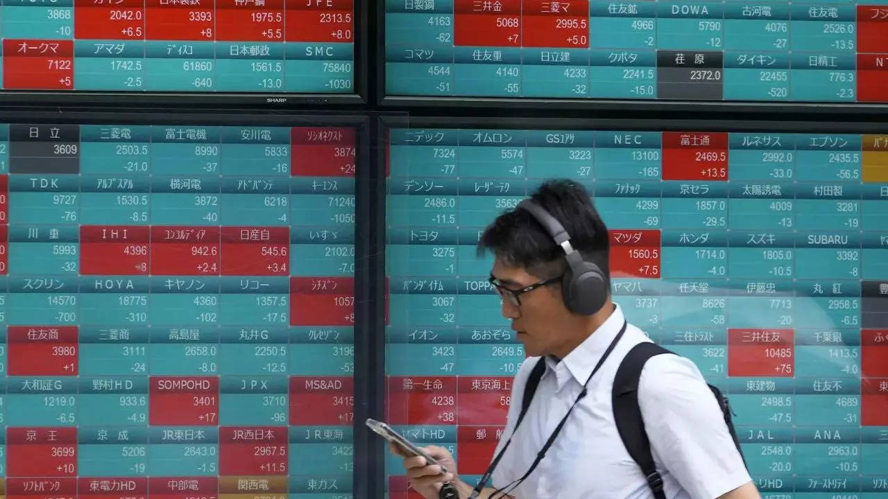 Global shares trade higher after Wall Street rises and Japan GDP data show growth