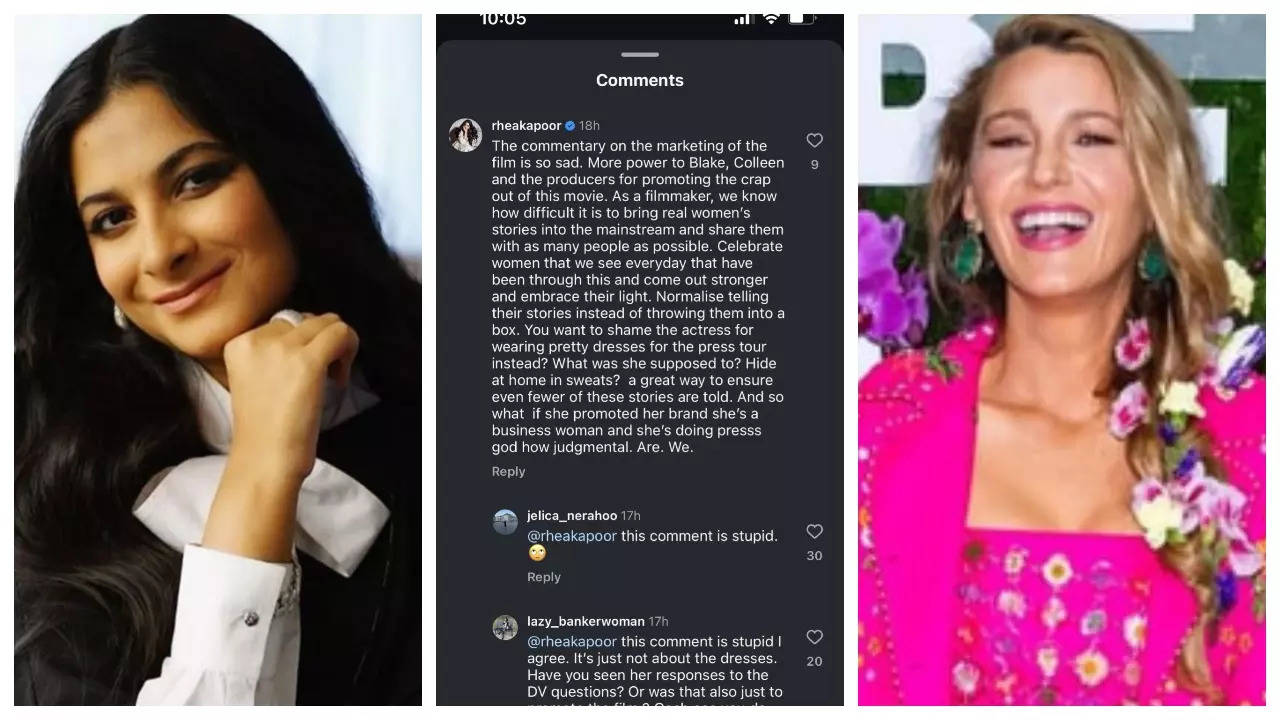 Rhea Kapoor defends Blake Lively in 'It Ends With Us' drama amidst calls to CANCEL actress for 'tone deaf' and 'insensitive' film promotions | Filmymeet