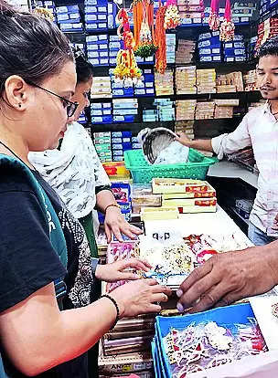 From toons to gods: Rakhi mkt has something for all