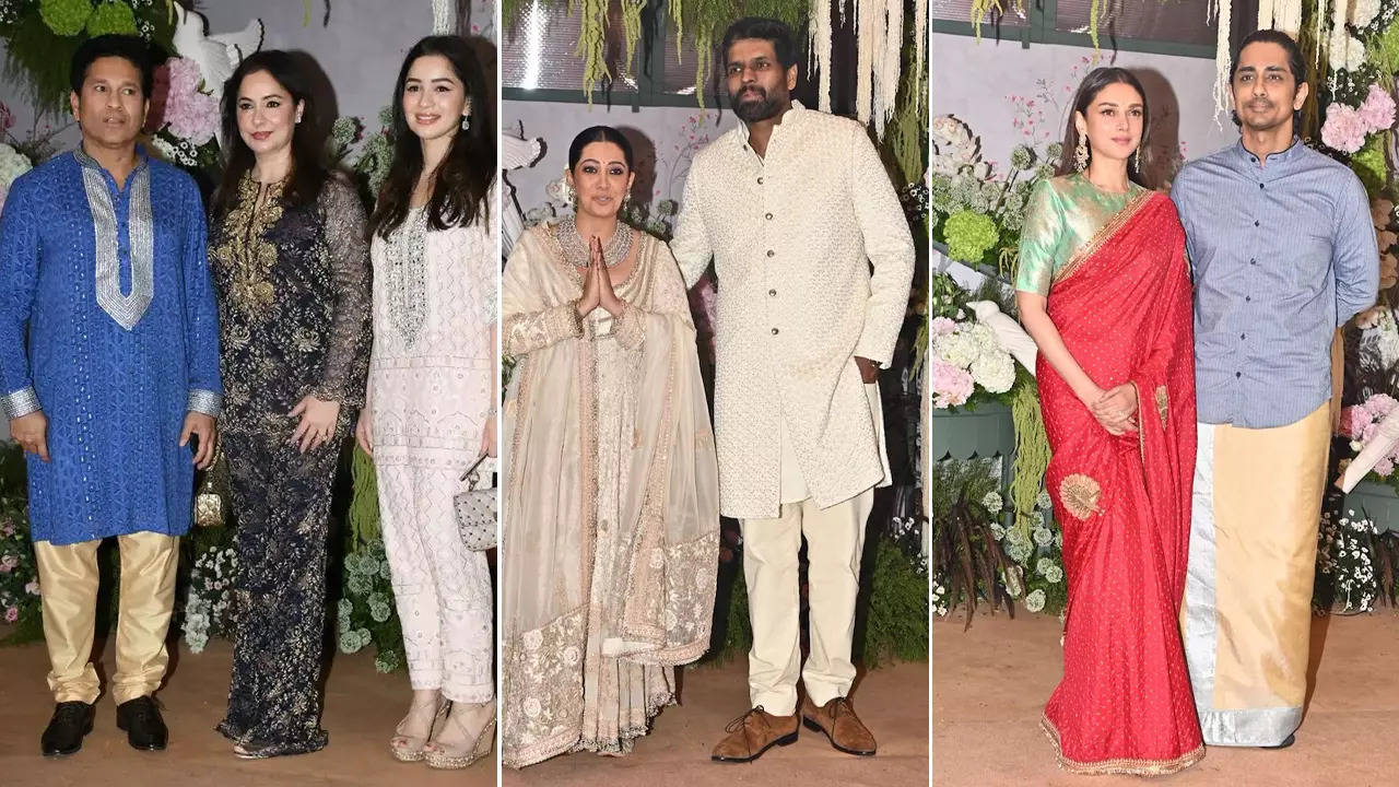 Celebs attend Eka and Ravi's engagement