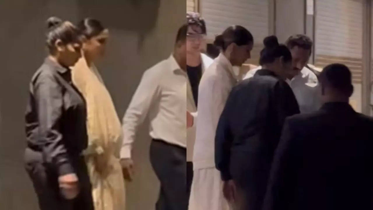 Heavily pregnant Deepika gets spotted in the city