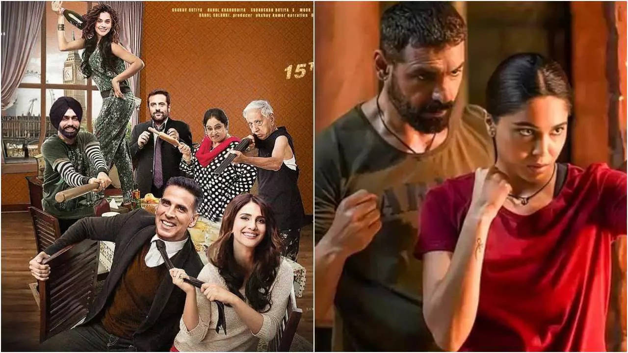 Khel Khel Mein and Vedaa box office collection day 7: Akshay Kumar’s film brings in over Rs 1 crore while John Abraham starrer earns just Rs 52 lakh | Hindi Movie News