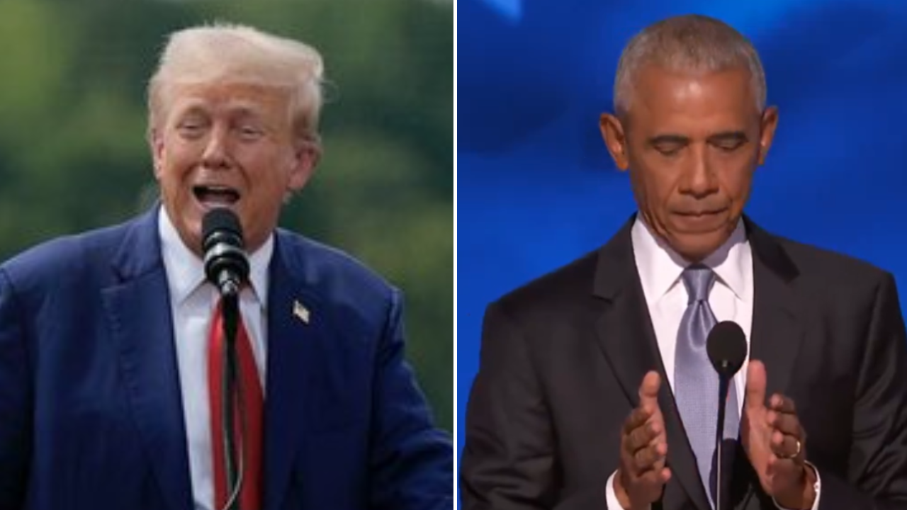 'Should I get personal?': Trump fires back at Obamas for DNC attacks, says former president 'was very nasty’