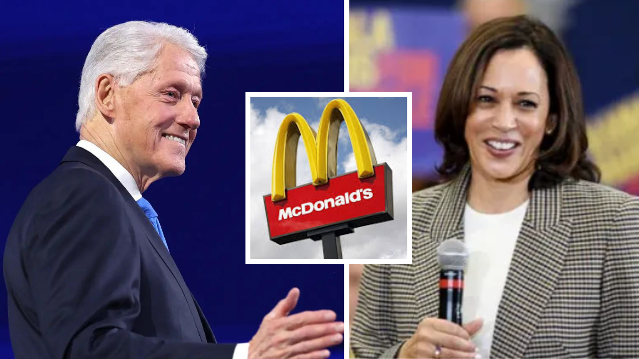 Bill Clinton jokes about Kamala Harris' McDonald's past during DNC speech: 'She’ll break my record'