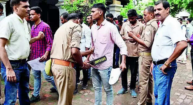 On Day 1, 80% candidates appear in police recruitment exam amid tight security