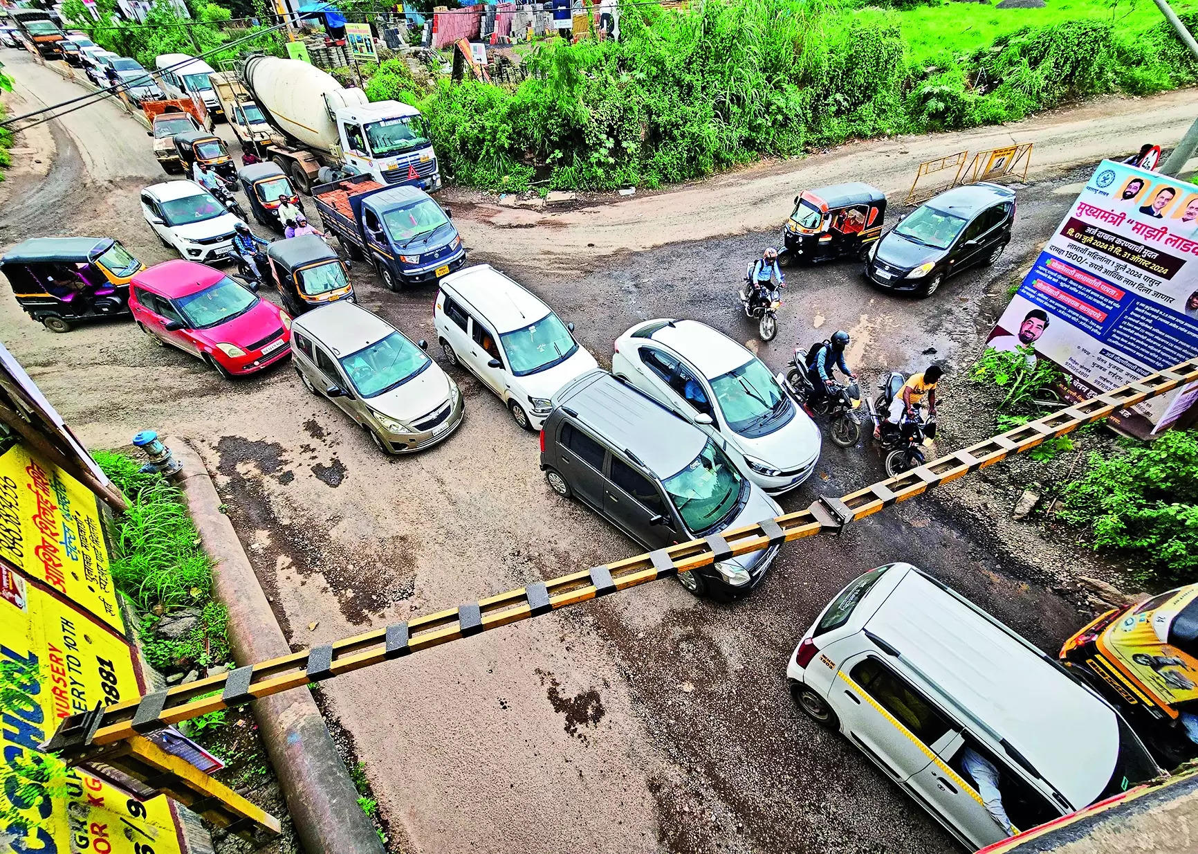 PCMC chief visits Punawale underpass to ease congestion