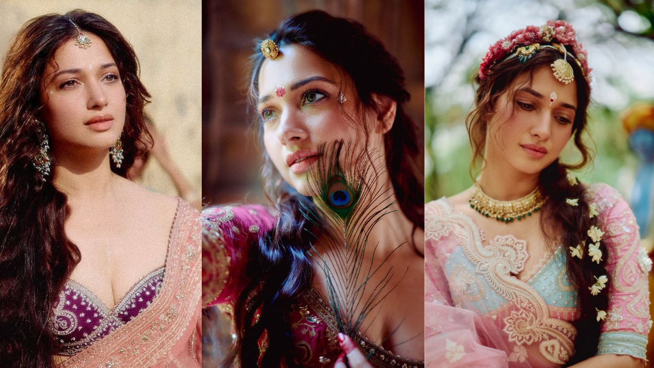 Tamannaah Bhatia's modern day Radha look