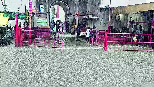 Torrential downpours leave central and north Gujarat flooded