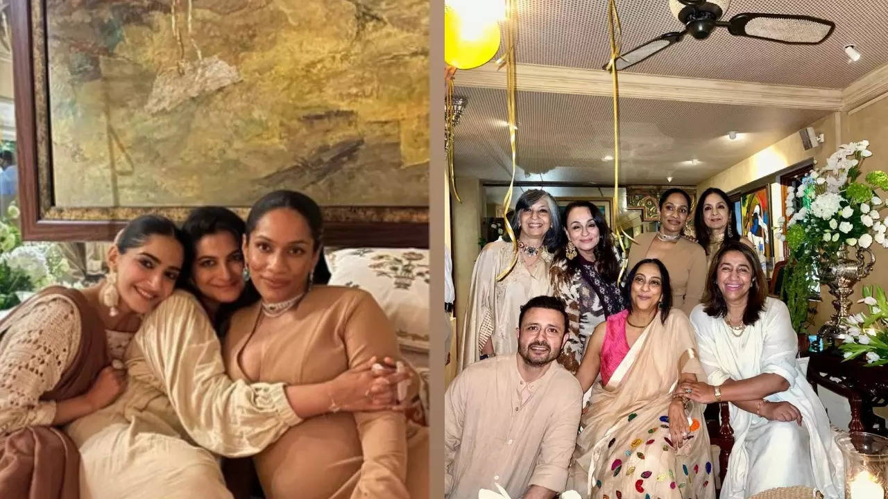 Sonam, Rhea and others attend Masaba's baby shower