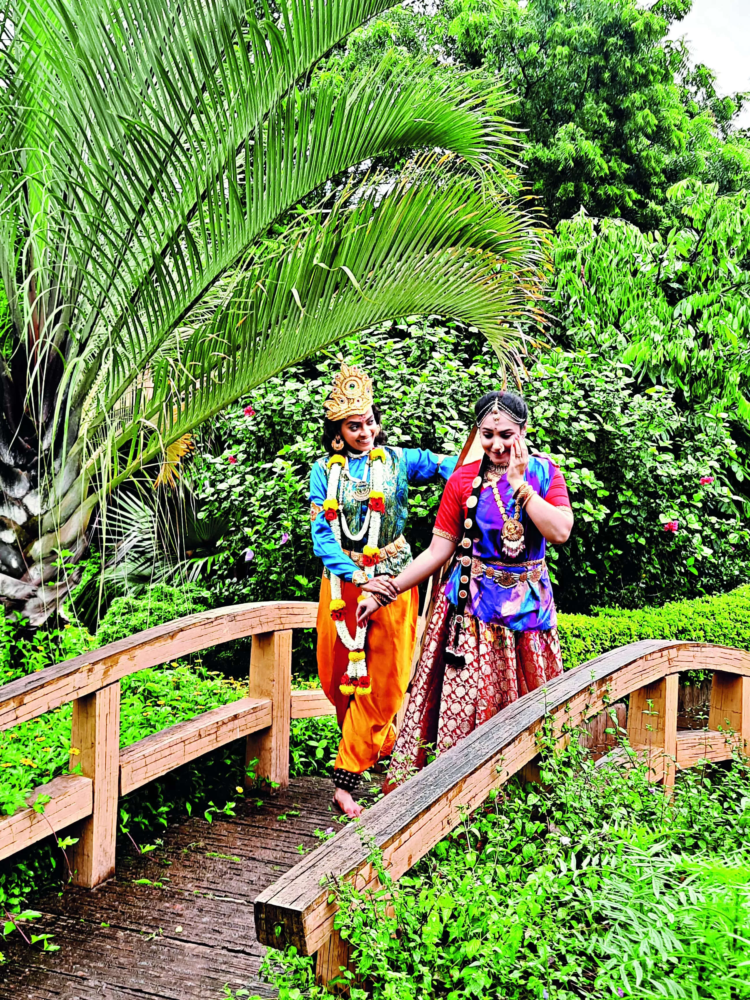 Radha-Krishna’s enchanting love story retold through Sanskrit dance & drama