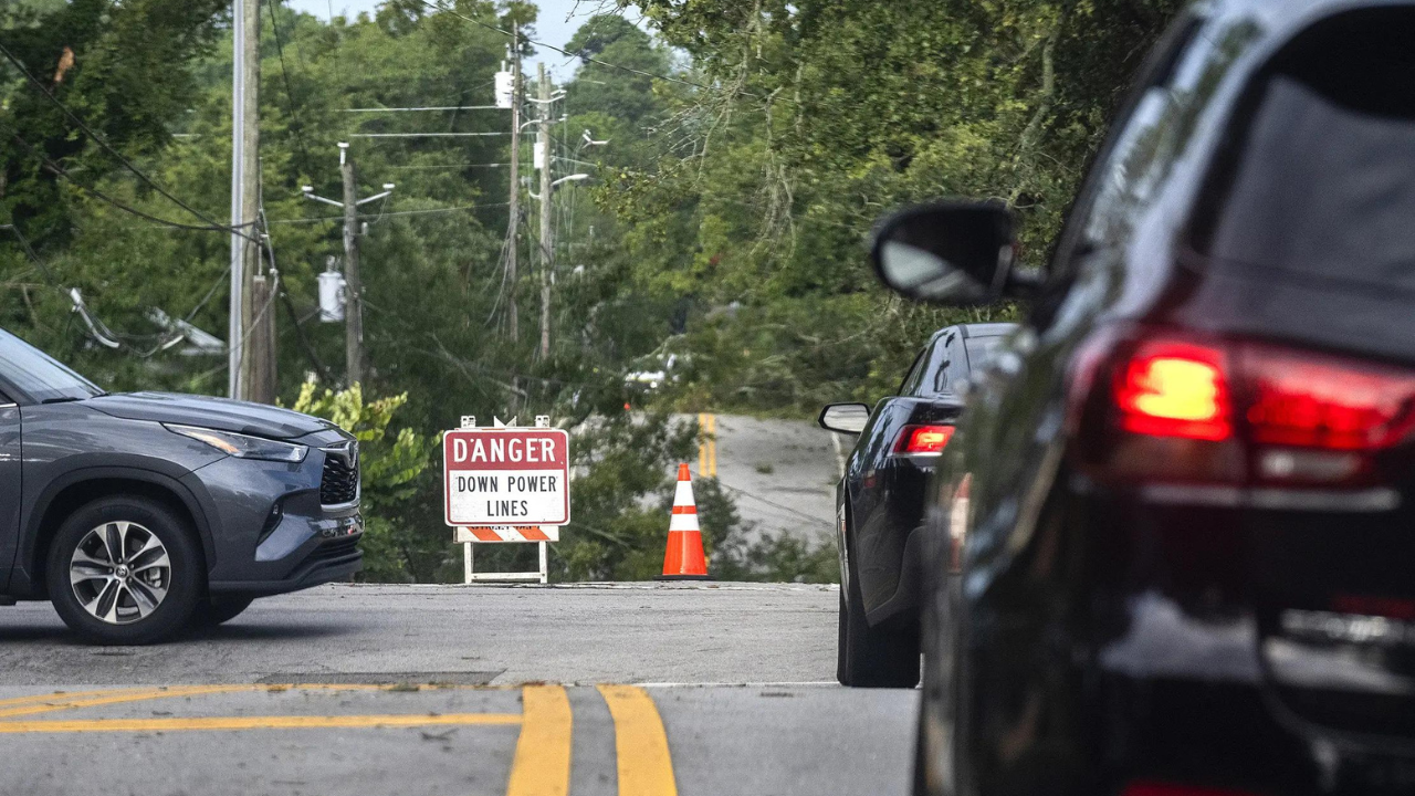 Heat advisory and severe storms hit Michigan's Lansing: Over 16,000 without power, weather warnings in effect