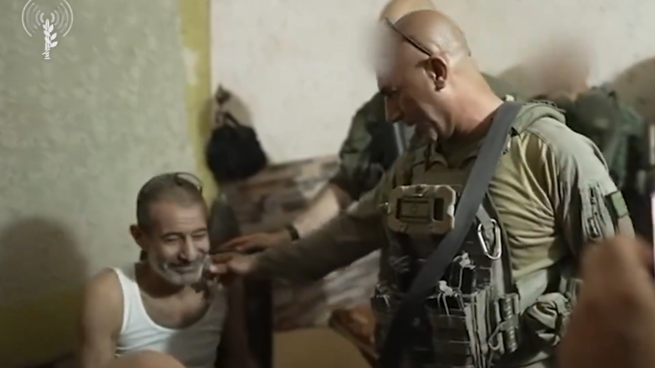 Watch: IDF rescues father of 11 after 326 days, first successful rescue from Gaza’s tunnels