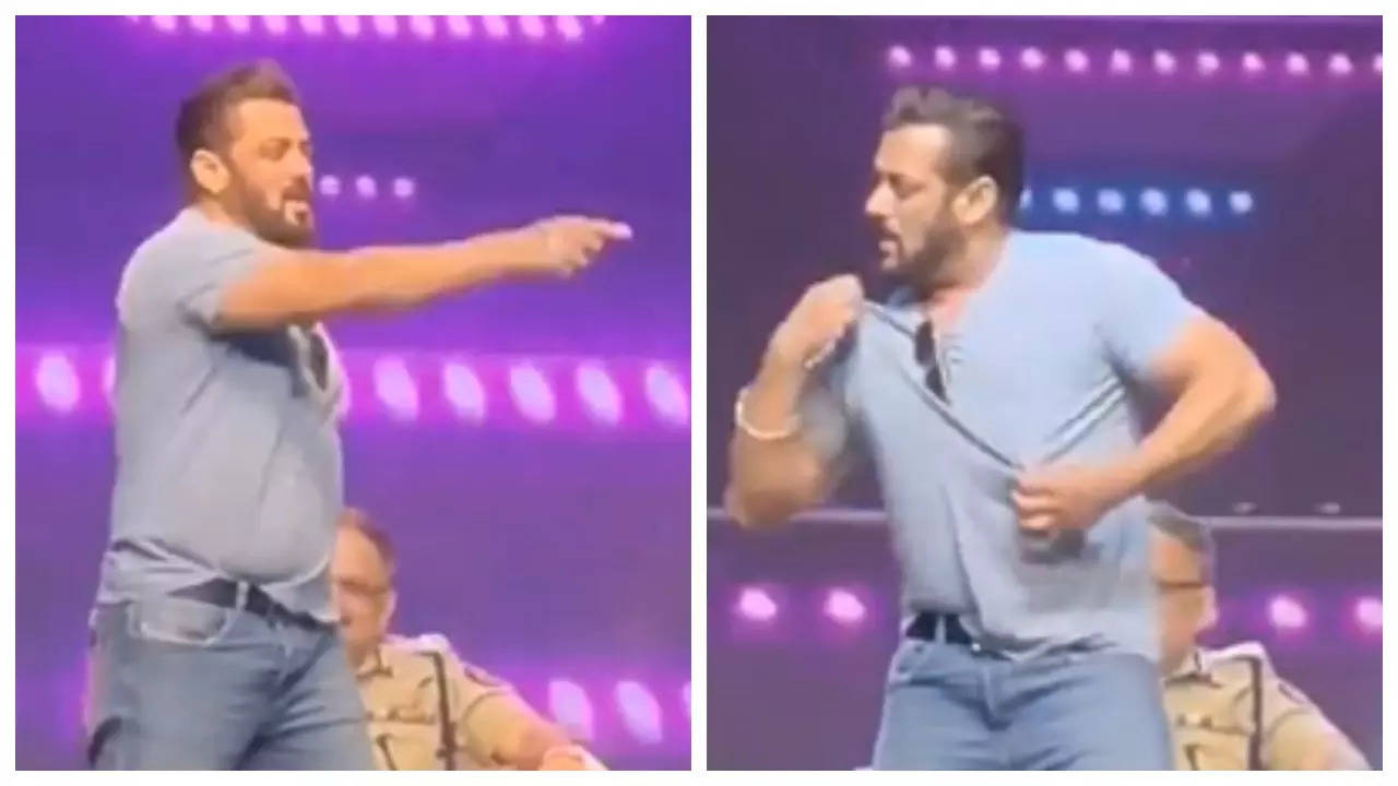 Salman Khan dances to 'Jalwa' at eco-friendly Ganpati event; reunites with Sonali Bendre after 25 years - WATCH | Filmymeet