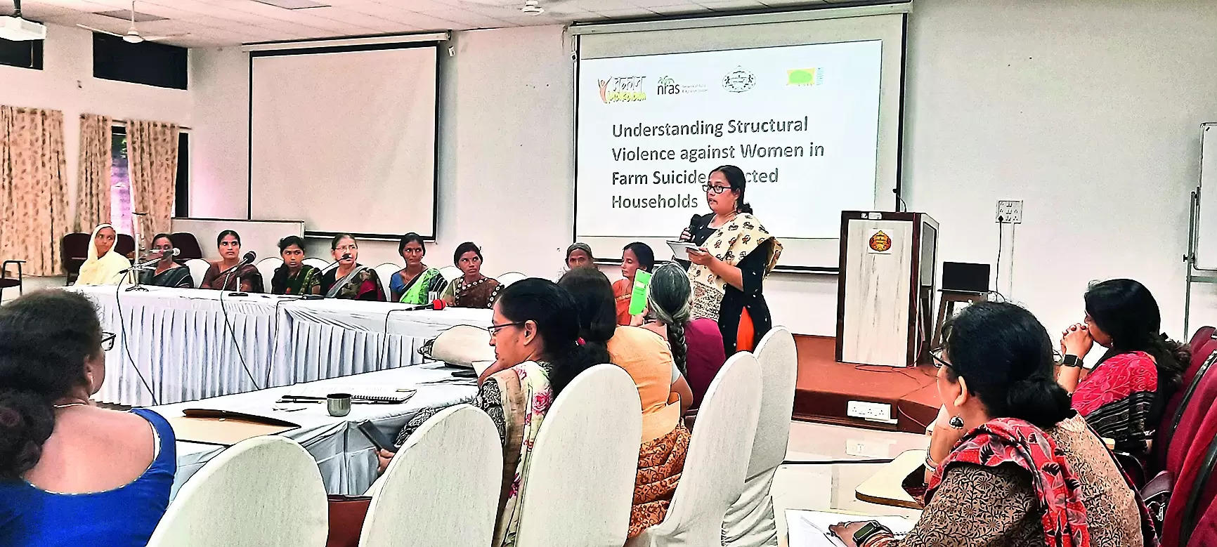 Women farmers speak about systemic injustice at two-day conference in city