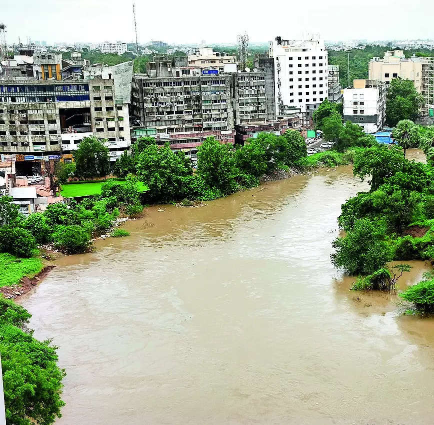 Flooding was worst in historically forsaken areas west of the Vishwamitri