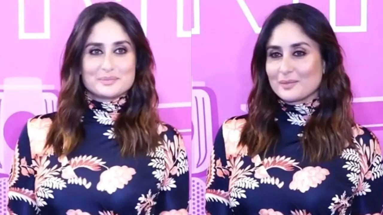 Watch: Kareena Kapoor Khan dazzles at an event; fans love her look Filmymeet