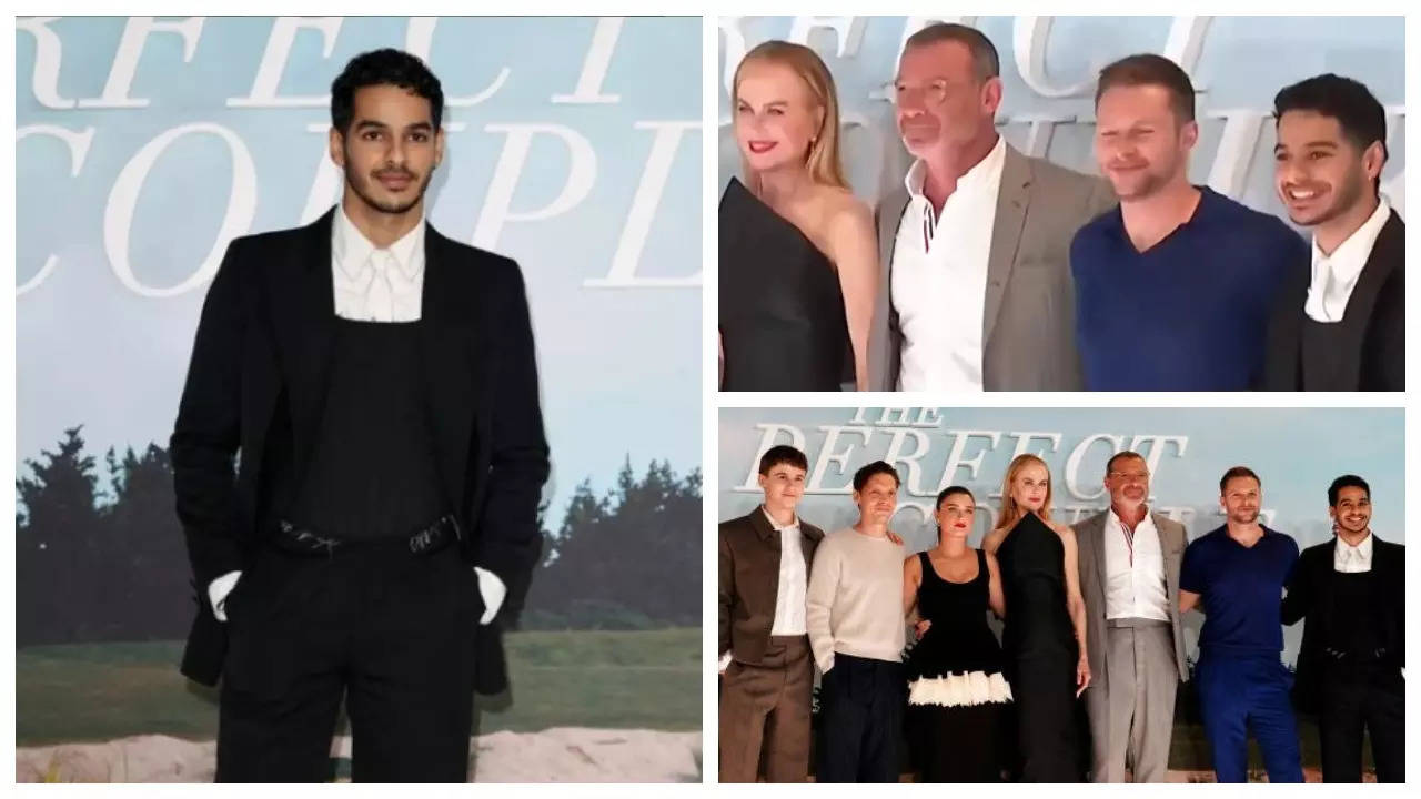 Ishaan Khatter joins Nicole Kidman, Liev Schreiber, and cast of ‘The Perfect Couple’ at London premiere – Pics Inside |