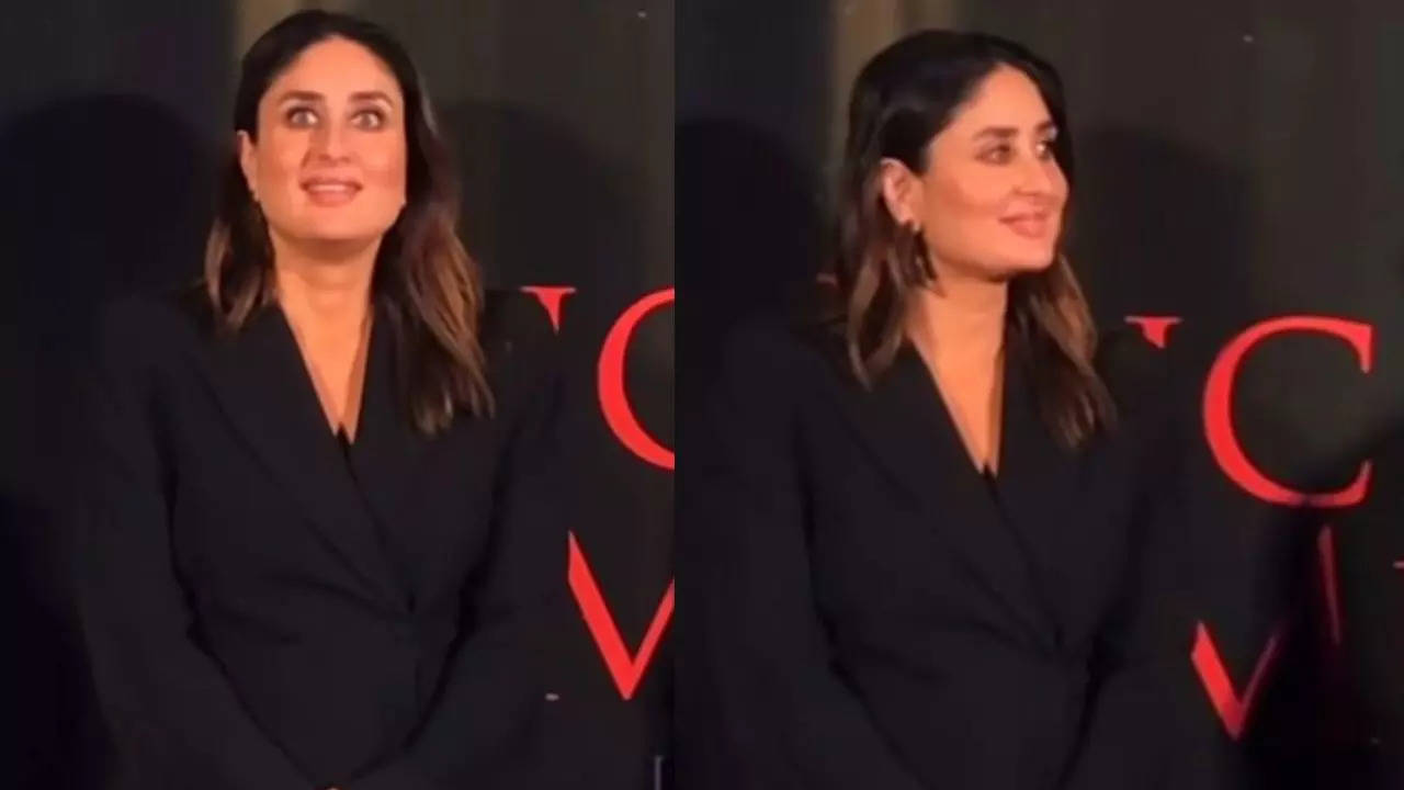 Kareena Kapoor caught off guard by the mention of 'Shahid' at trailer launch | Hindi Movie News Filmymeet