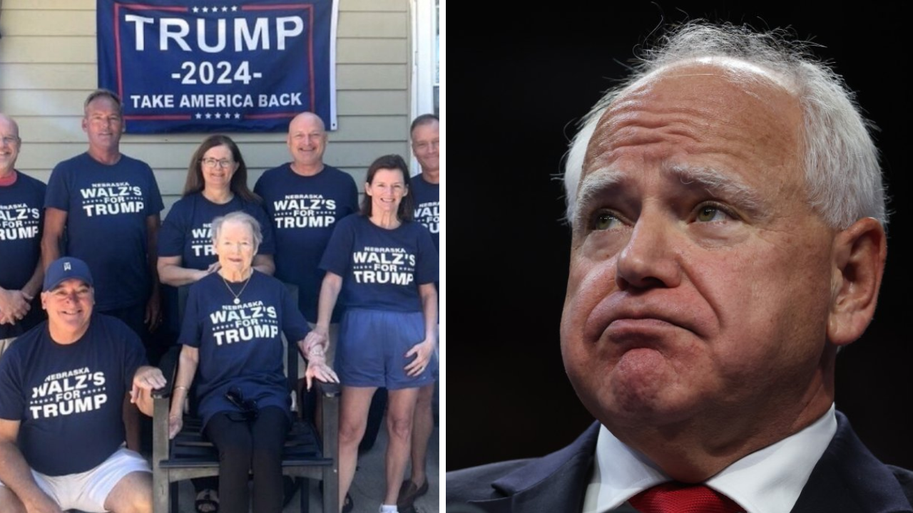 Tim Walz’s distant cousins rock ‘Nebraska Walz’s for Trump’ shirts, stirring family drama - Here’s what is going down